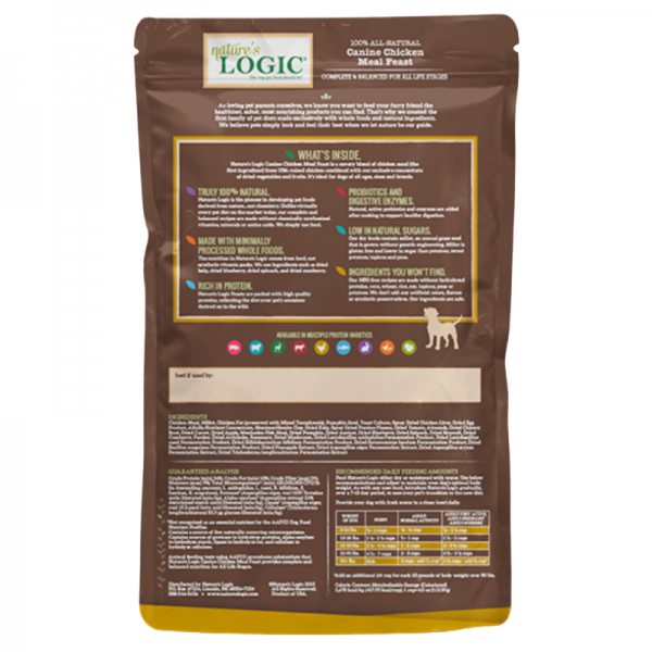 Nature’s Logic Canine Dry Chicken - Imagen 2