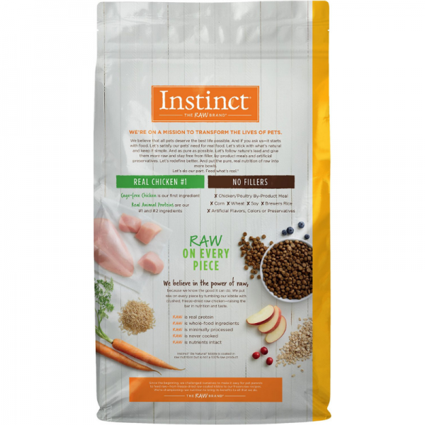 Instinct Dog Be Natural Real Chicken And Brown Rice Recipe - Imagen 2