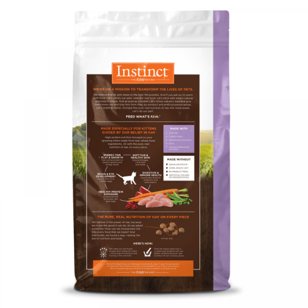 Instinct Cat Gatito Original GF with Real Chicken - 2.05 kg - Imagen 2