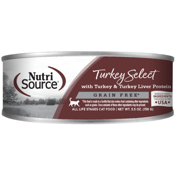 Nutrisource Lata Pavo Libre de granos Gato
