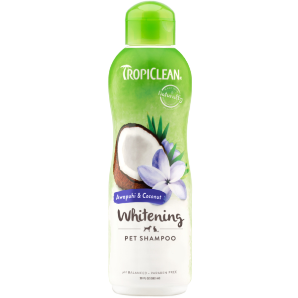 TropiClean Shampoo Resaltador De Tonos Pelaje Awapuchi  y Coco