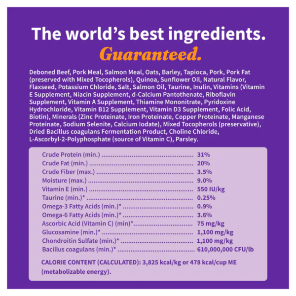 Halo Elevate Alimento seco de carne roja granos saludables small breed - Imagen 4