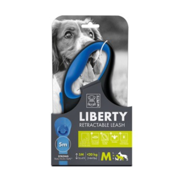 Correa Retráctil para Perros M 5m M-Pets