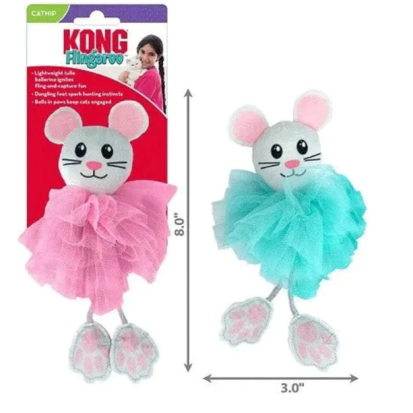 Juguete para gato Tutú Flingaroo Kong - Imagen 4