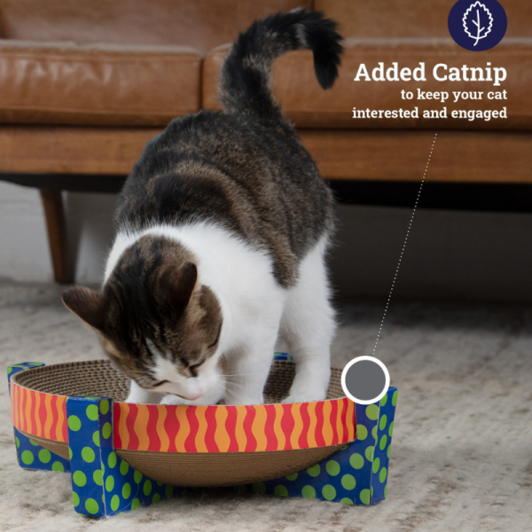 Rascador para gatos para rascar, acurrucarse y descansar - Imagen 4