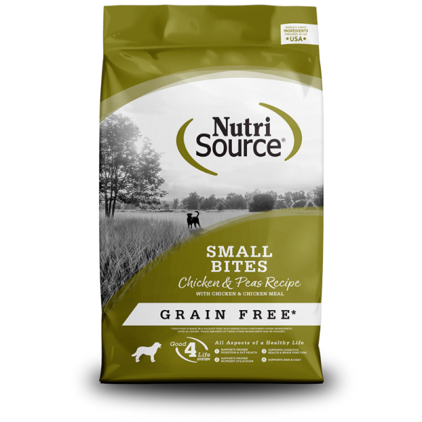Nutrisource Adulto Bocado Pequeño Libre de Granos