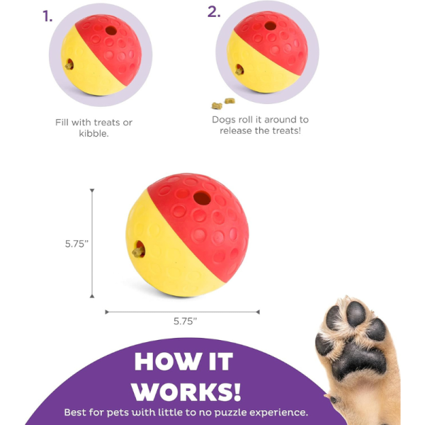 Treat Tumble Interactive Puzzle Dog Toy Large - Imagen 2