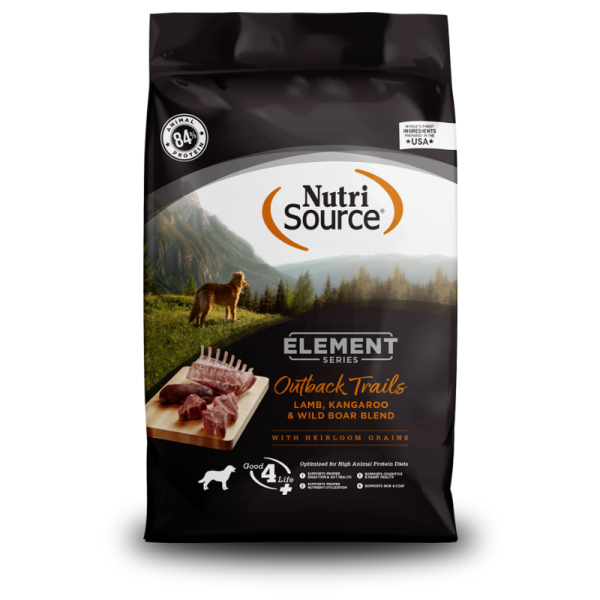 Nutrisource Element Series Mezcla cordero, canguro y jabalí