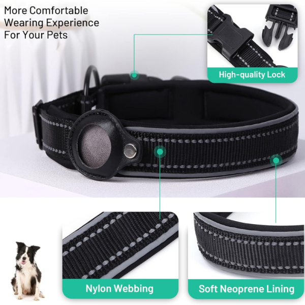 Collar de perro para dispositivo código QR - Imagen 2