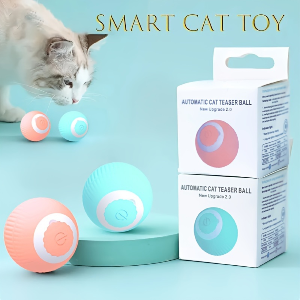Pelota de juguete automática para gatos - Imagen 6