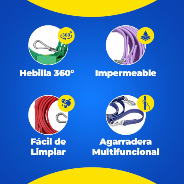 Correa Multifunción Hola Pets - Imagen 2