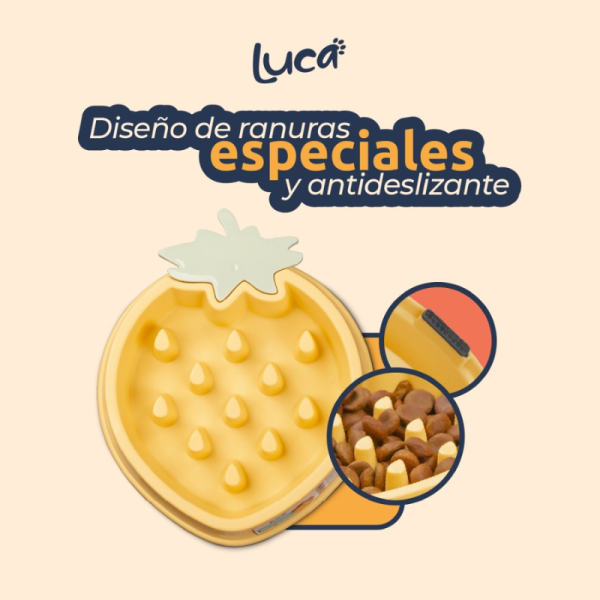 Comedero Lento Fresa - Luca - Imagen 7