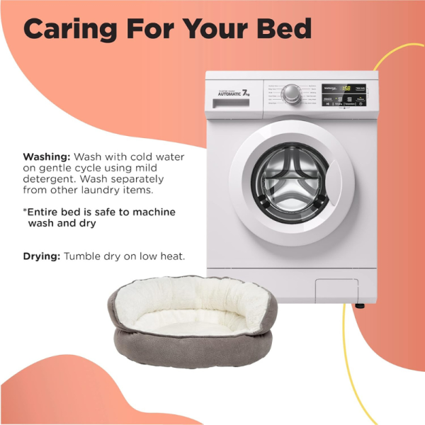 Cama Trono ortopédica de Alivio Mini para Gatos y Perros - Imagen 9