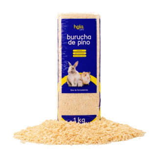 Burucha de Pino Natural - Hola Pets