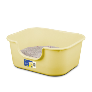 Litera Abierta Rectangular - Banano - Hola Pets