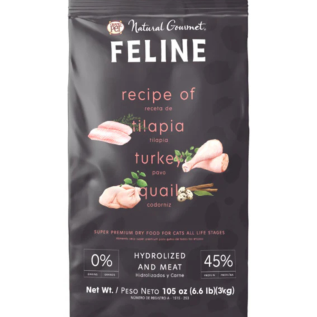 Natural Gourmet Alimento Gato Receta Tilapia y Pavo GrandPet