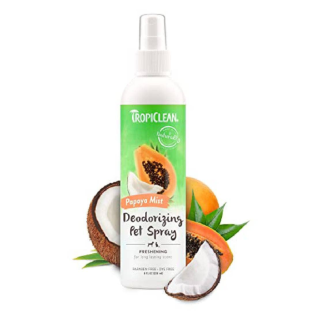 TropiClean Spray Colonia desodorizante Papaya y coco para perros y gatos